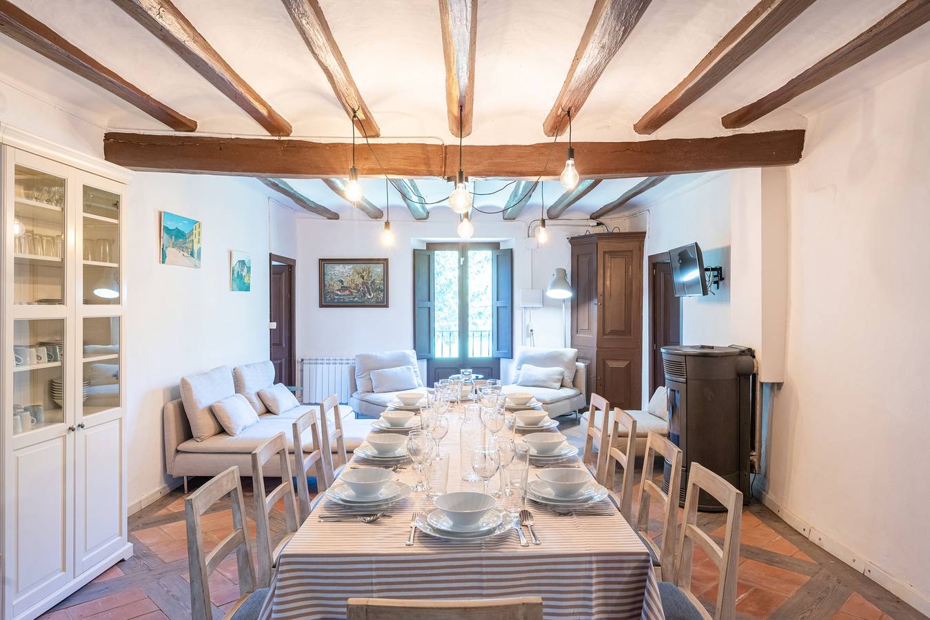 Majordoms Famada - Casa rural para 11 en La Vall d'en Bas, La Garrotxa in Vall de Bas, Garrotxa