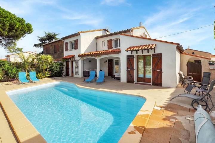 Location de vacances pour 5 personnes, avec Terrasse et Jardin à Saint-André