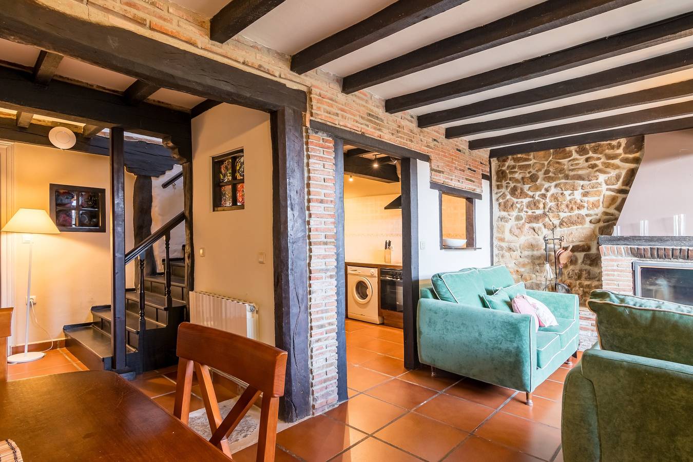 Middenhuis met gedeelde tuin in het hart van Cantabrië, foto 7