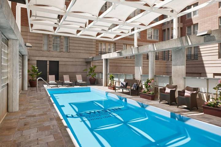 Hotel für 4 Personen, mit Pool und Terrasse in Washington D.C.