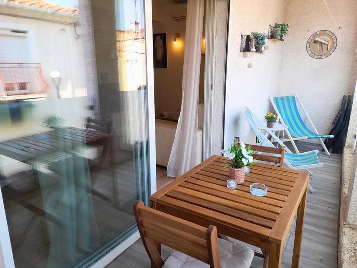 Location de vacances pour 4 personnes, avec vue et terrasse, adapté aux familles à Pérols - 2