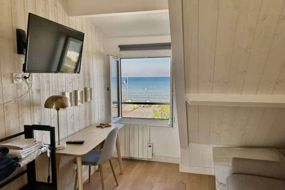Appartement entier, Studio avec vue mer, centre de Langrune in Langrune-sur-Mer, Région de Caen