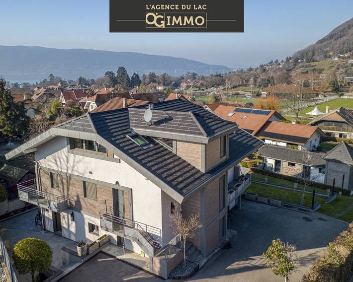 Gîte pour 4 personnes, avec Terrasse et Jardin sur le Lac d'Annecy