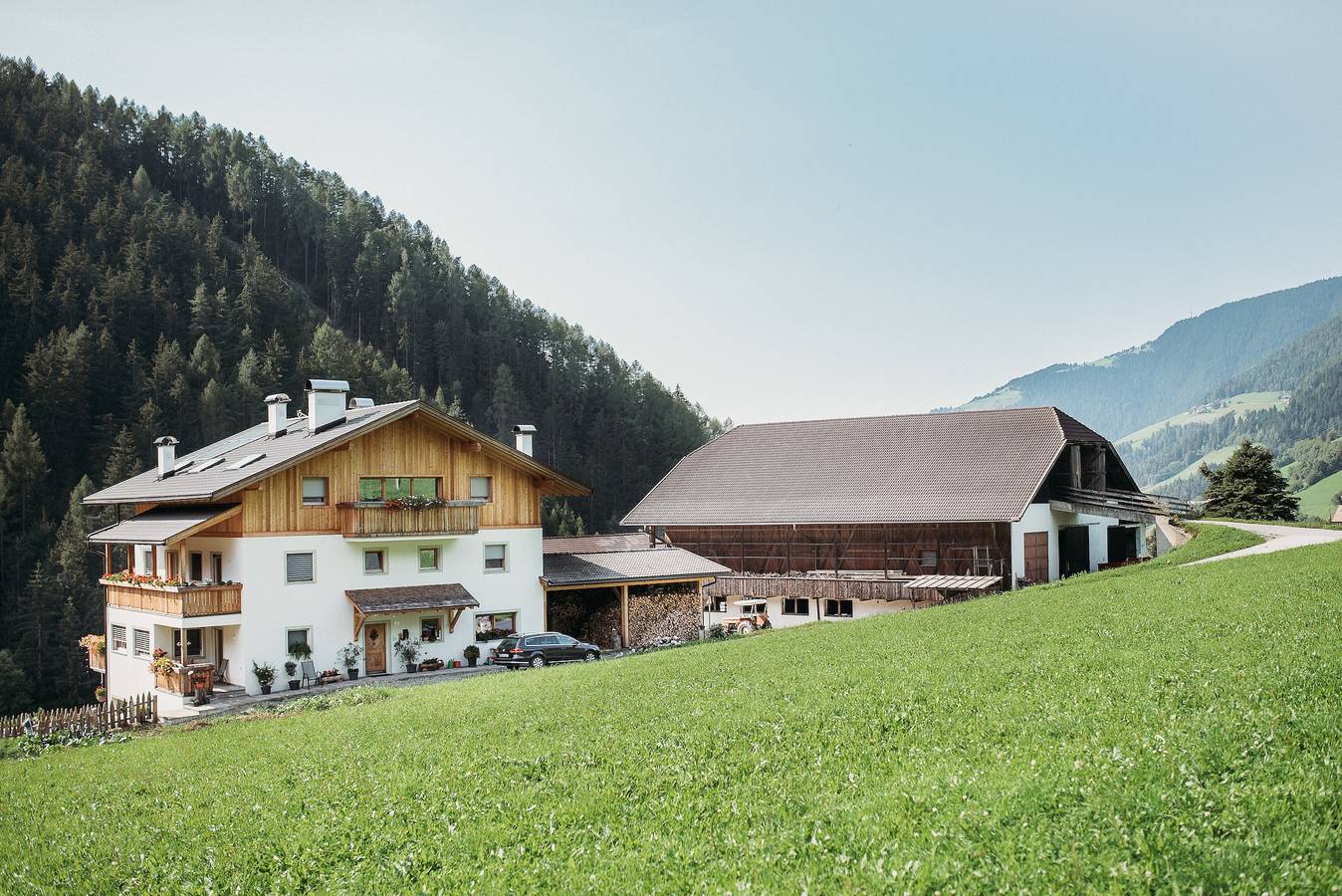 Ganze Wohnung, Ferienwohnung "Lahnbach Großkarneid" in landschaftlich schöner Lage mit Bergblick in Lüsen, Dolomiti Superski