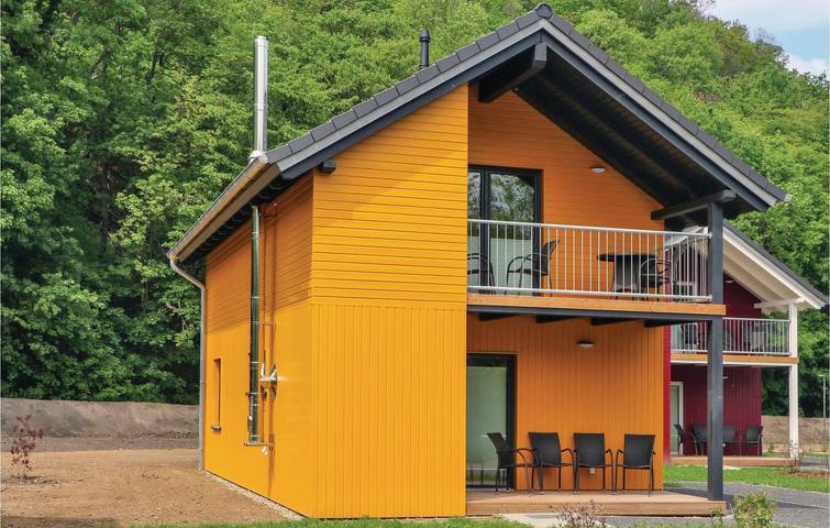 Ferienhaus für 8 Personen, mit Terrasse und Garten sowie Sauna und Ausblick in Thale