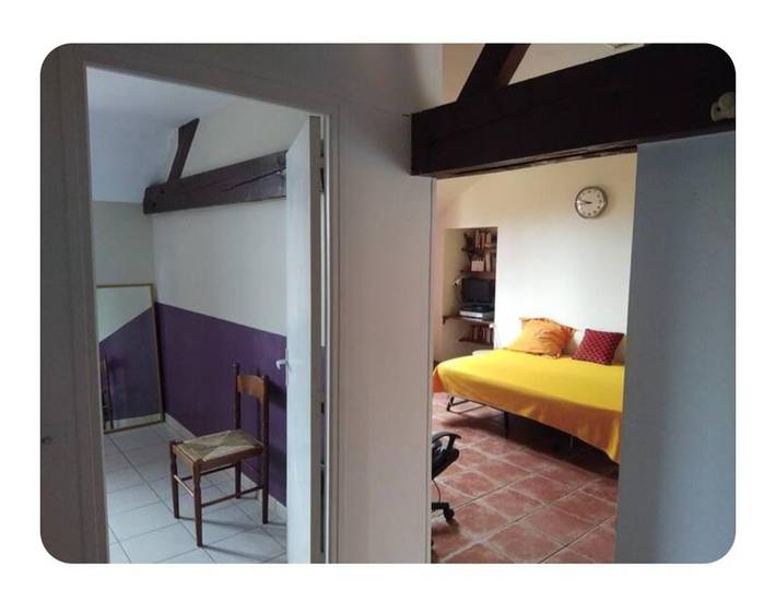 Gîte pour 4 personnes, avec jardin et vue dans Terranjou