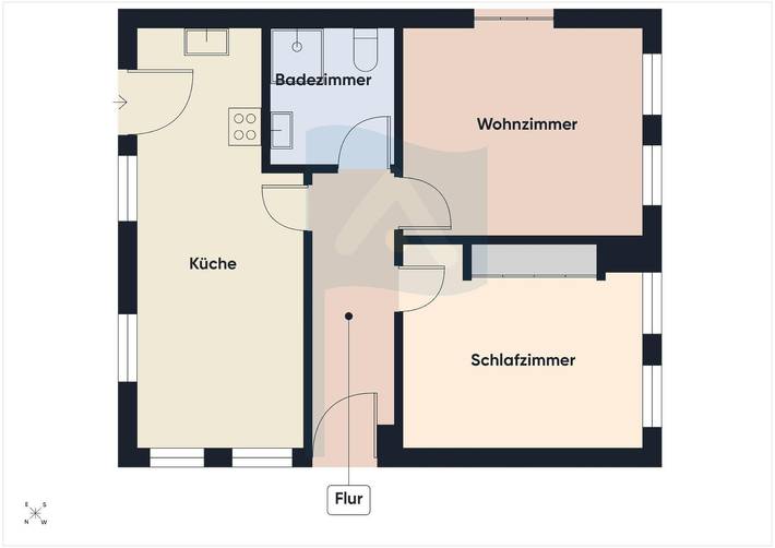 Ferienwohnung für 2 Personen, mit Terrasse und Garten in Oevenum - 2