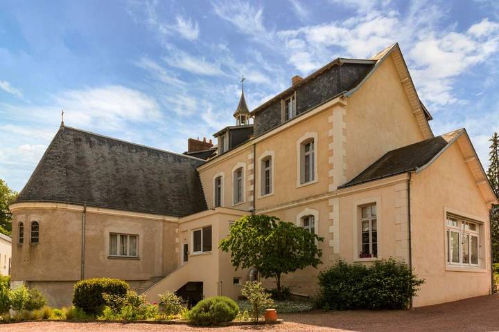 Hôtel pour 2 personnes, avec jardin ainsi que jacuzzi et terrasse à Villandry
