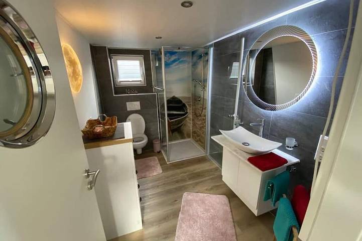 Hausboot für 4 Personen, mit Terrasse, mit Haustier in Wangermeer - 3