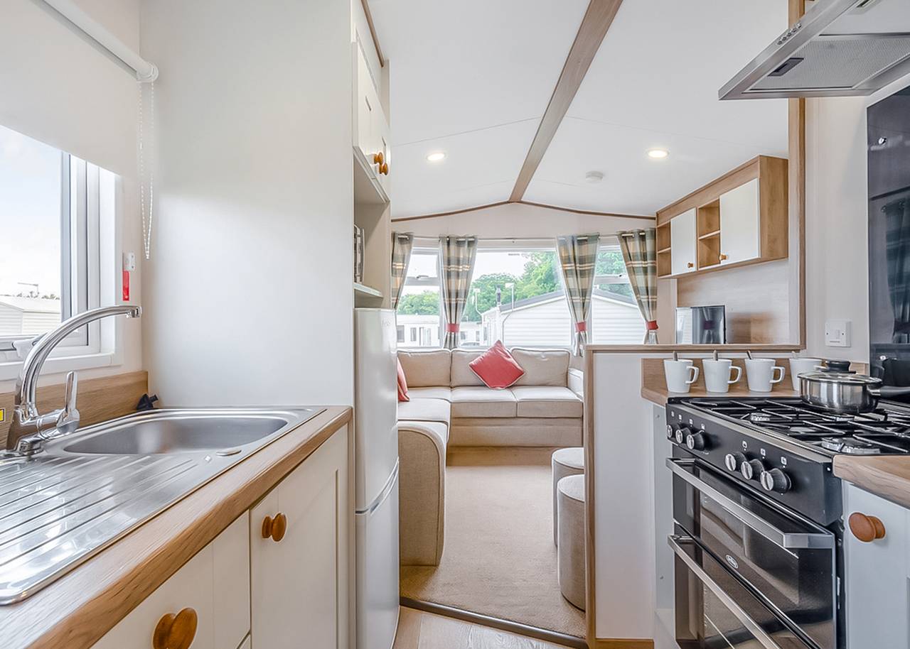 Bronze Caravan with parking* in Porthcawl, Bridgend region