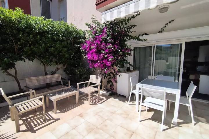 Appartement de vacances pour 3 personnes, avec Jardin à Frontignan