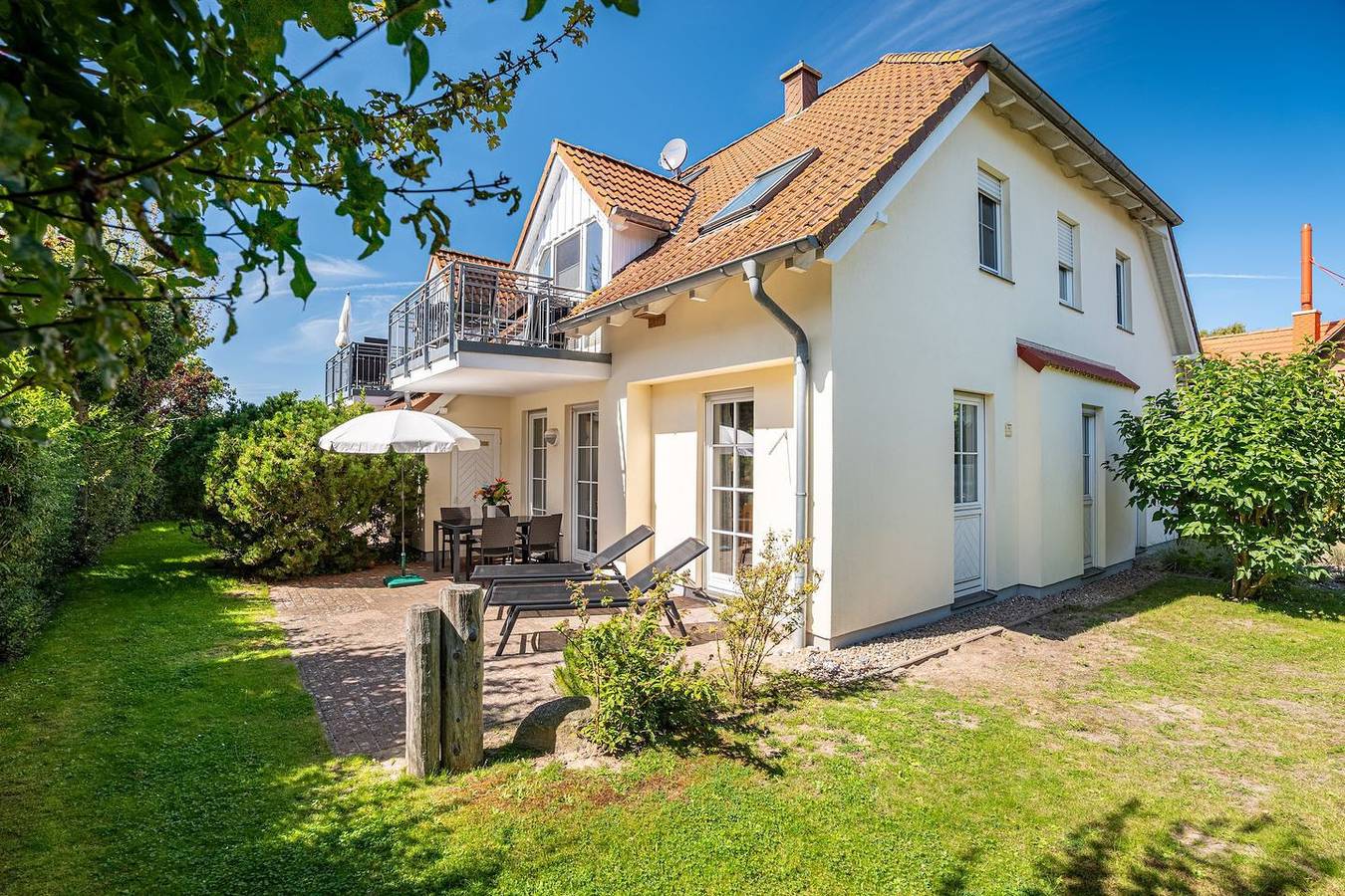 Appartement entier, Erdgeschoss-Wohnung So2 im Haus Strandoase im Ostseebad Wustrow in Wustrow, Fischland