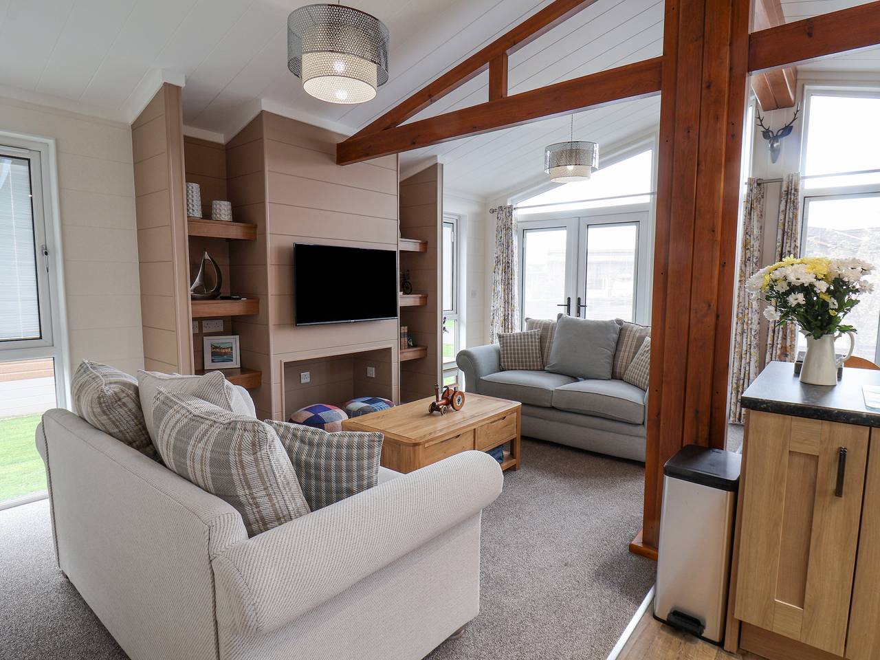Hideaway Lodge in Runswick Bay, North York Moors National Park