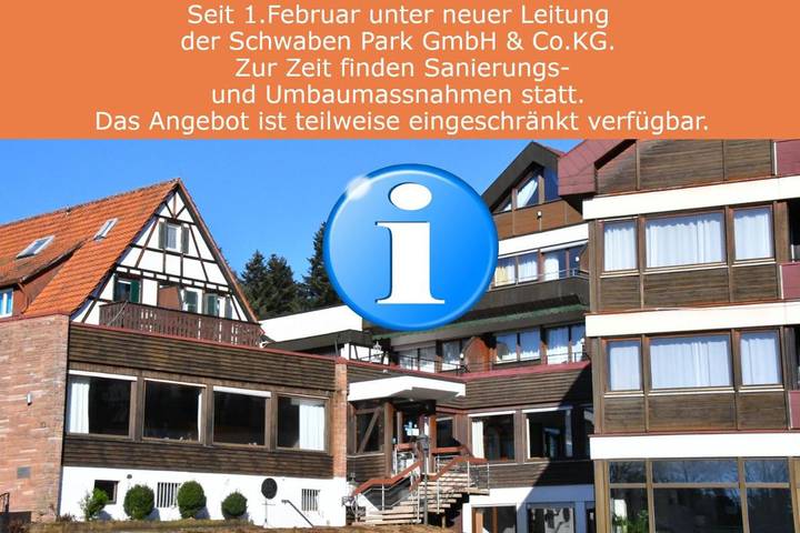 Hotel, mit Terrasse und Garten sowie Pool und Ausblick in Rems-Murr-Kreis