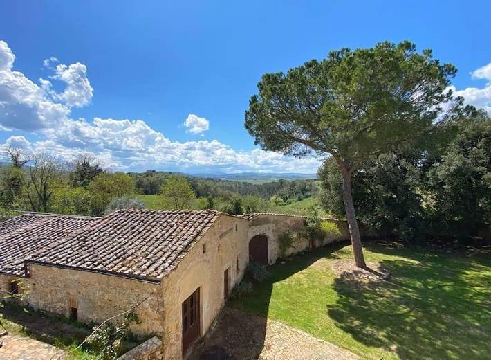 Villa pour 14 personnes, avec vue ainsi que piscine et jardin à Monteriggioni - 4