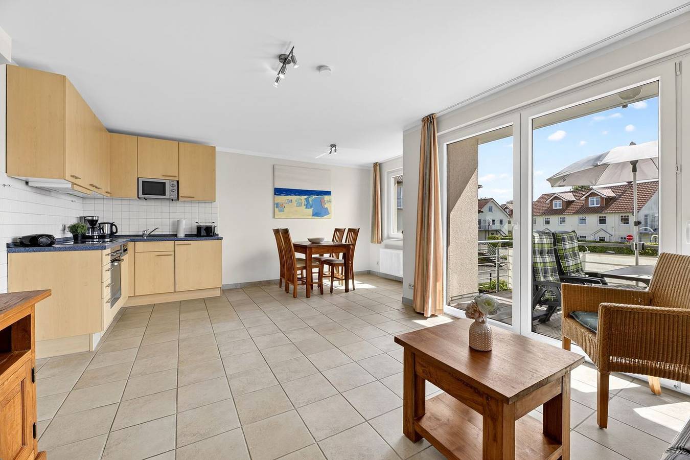 Appartement entier, Am Sonnenblick, Whg. 4: 61 m² für 4 Gäste nahe am Strand in Heringsdorf in Drei Kaiserbäder, Heringsdorf