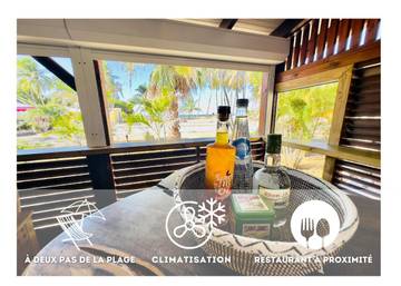 Gîte pour 4 personnes, avec terrasse et vue dans Anse l'Etang