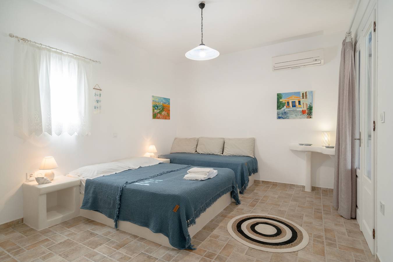 Casa vacanze "Maria's Village Villa Anemomylos" con vista mare, terrazza privata e Wi-Fi in Aliki, Paros