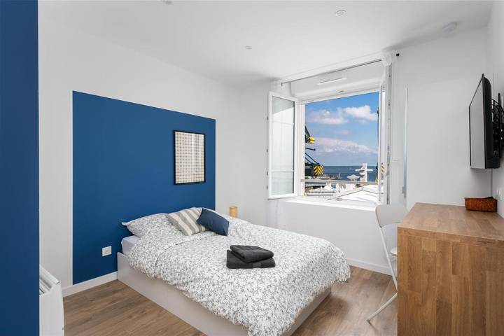 Appartement de vacances, avec Vue à Brest