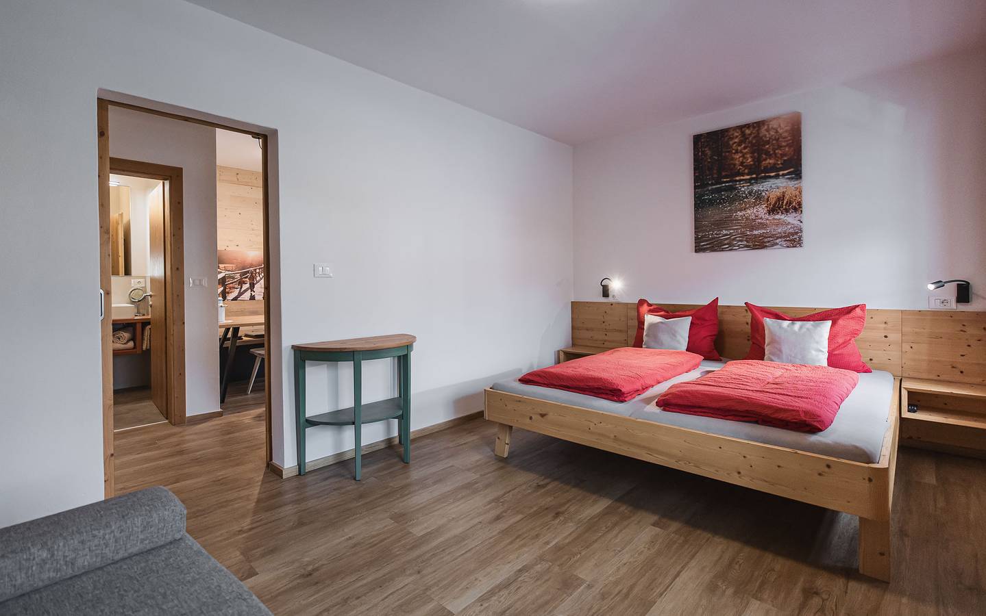 Entire apartment, Apartment 'Obermairhof  135' with Shared Garden, Balcony and Wi-Fi in Niederolang, Olang