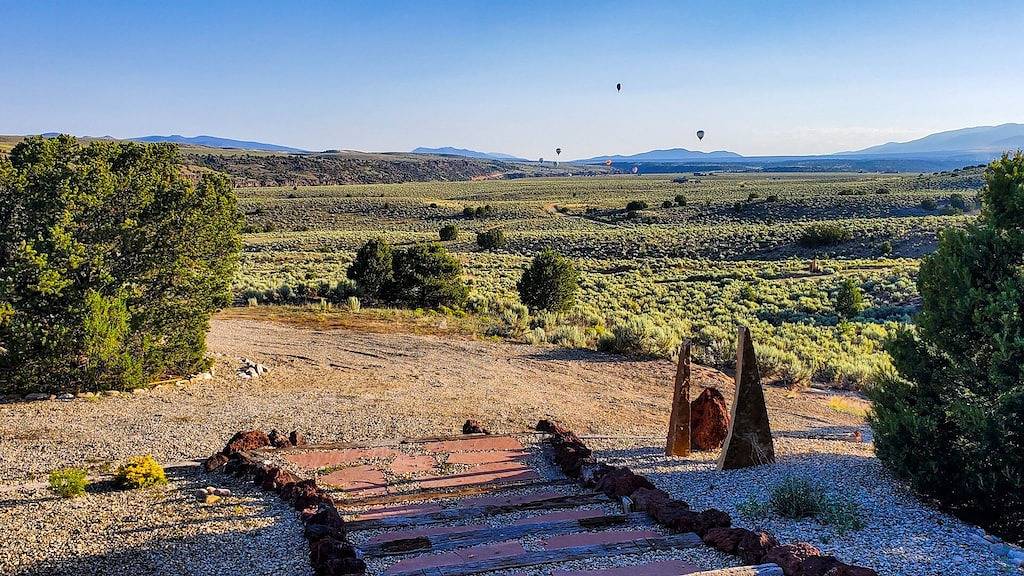 Der Red Earth Palace Rückzug in Taos County