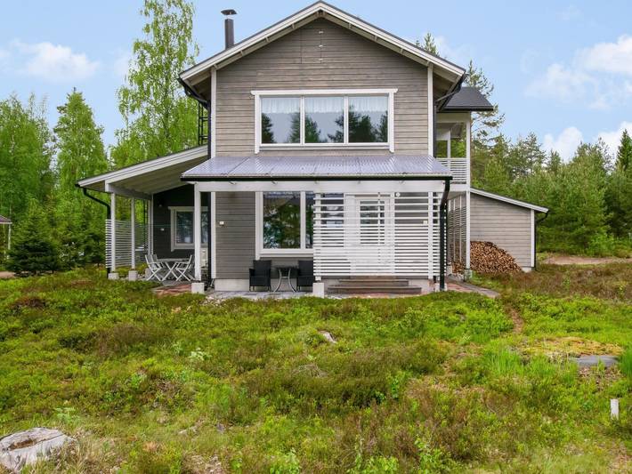 Ferienhaus für 7 Personen, mit Seeblick und Sauna sowie Terrasse - 1