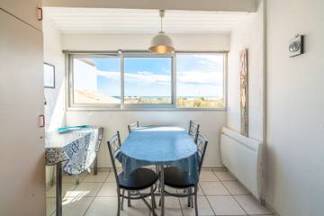 Ferienwohnung für 4 Personen, mit Balkon am Narbonne Plage