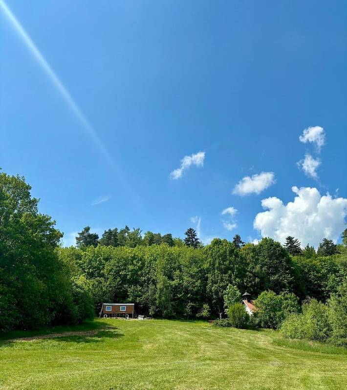 Camping für 3 Personen, mit Garten und Ausblick, mit Haustier in Tschechien - 4