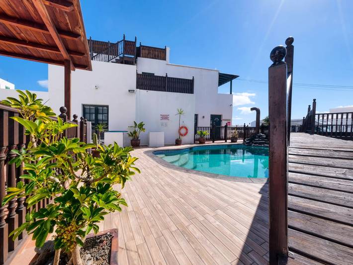 Casa rural para 6 personas, con jardín y piscina en Haría - 2