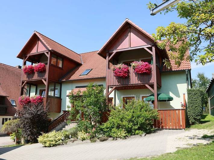 Ferienhaus für 3 Personen, mit Terrasse und Garten sowie Sauna am Brombachsee