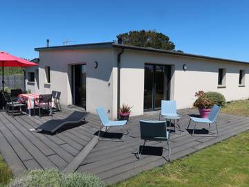 Gîte pour 6 personnes, avec terrasse et jardin, animaux acceptés à Cléder
