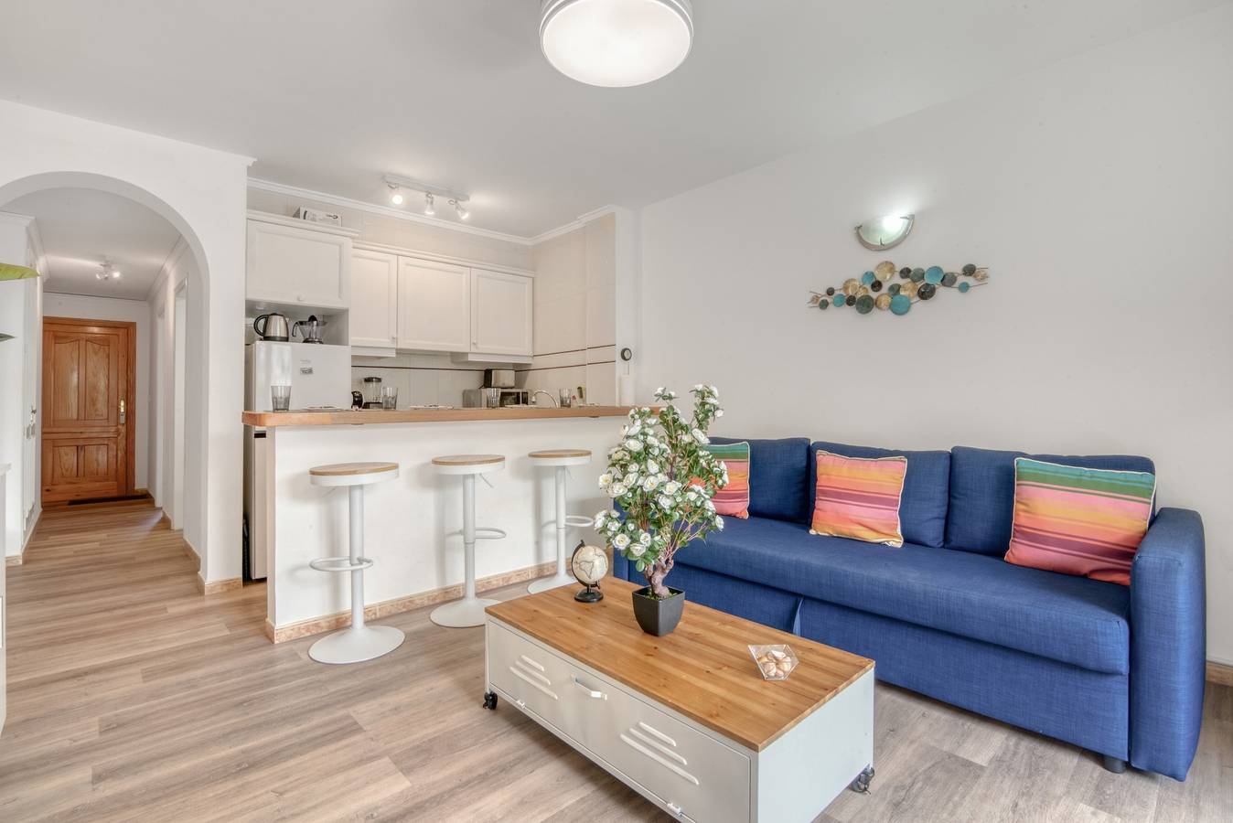 Apartamento entero, Apartamento 'Love Chill' con piscina compartida, Wi-Fi y aire acondicionado in Almadraba, Costa Blanca