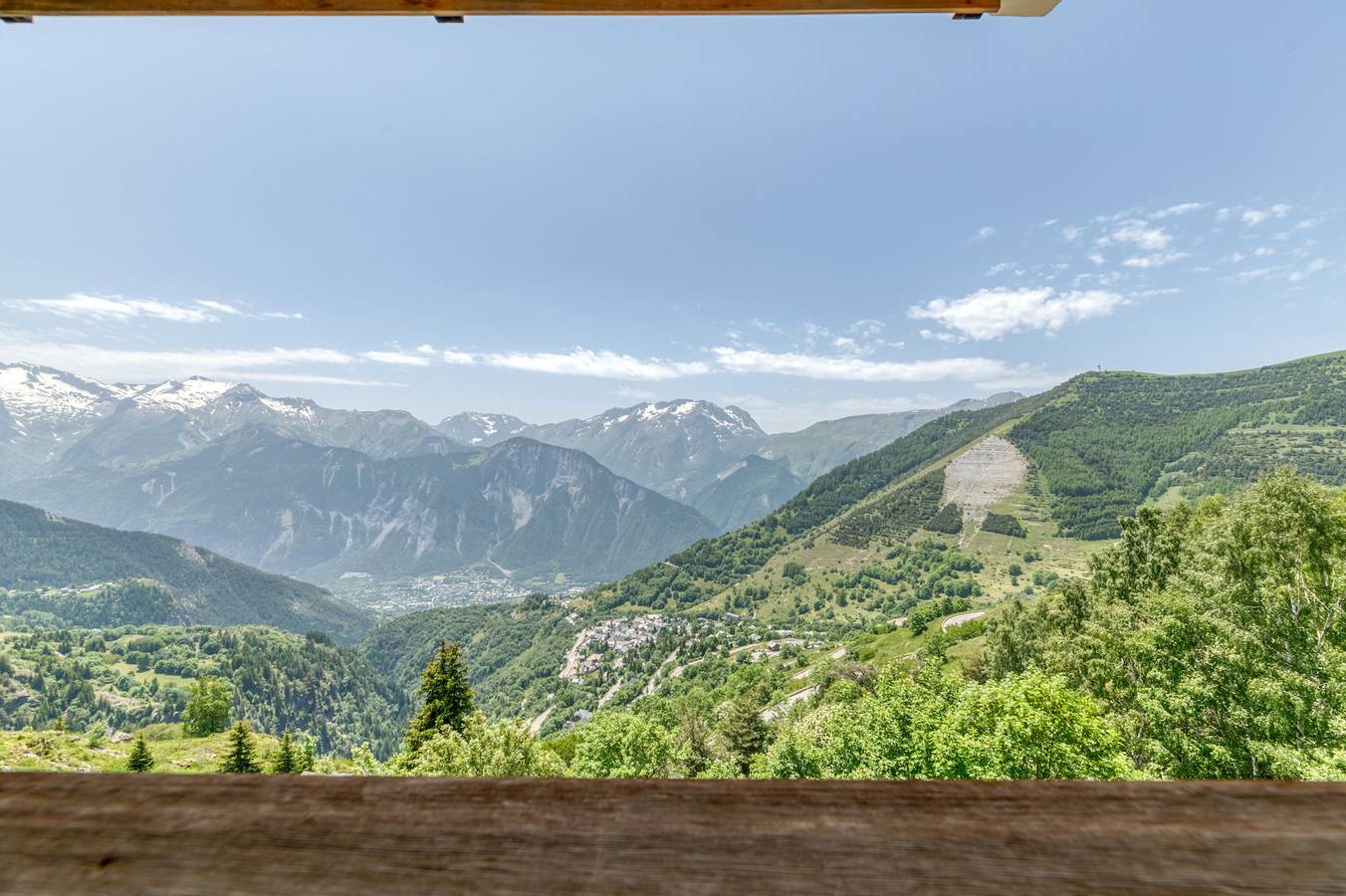 Ganze Wohnung, Ferienwohnung 'Alpe D'huez' mit Bergblick und Balkon in L'Alpe d'Huez, Nationalpark Écrins