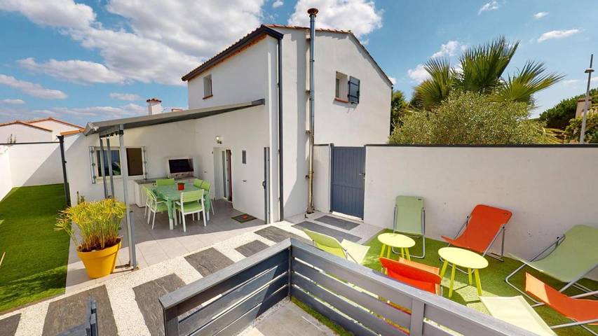 Location de vacances pour 6 personnes, avec Terrasse et Vue à Givrand