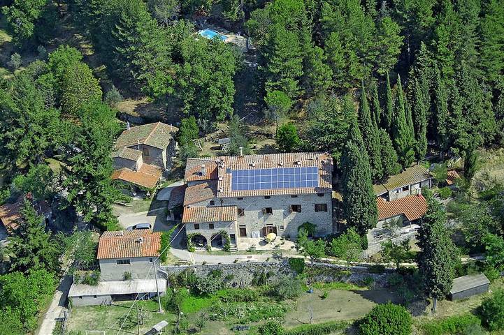 Villa für 2 Personen, mit Garten und Pool