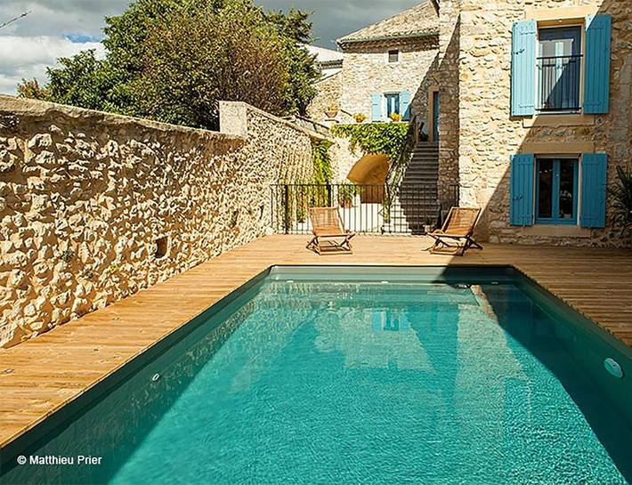 Chambre d’hôte pour 2 personnes, avec Piscine
