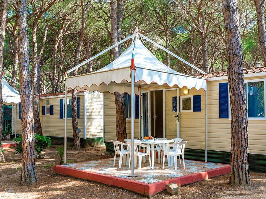 Camping Baia Blu La Tortuga  - Mobilheim 4 personen - Blu Romantic in Aglientu, Gallura