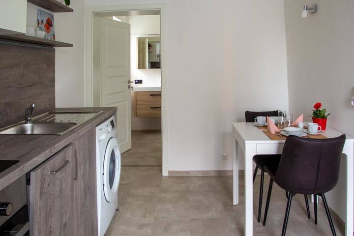 Ferienwohnung für 4 Personen, mit Balkon und Terrasse sowie Ausblick in Markkleeberg - 3