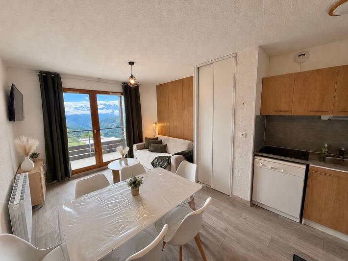 Vakantiewoning voor 4 personen, met balkon in Le Corbier