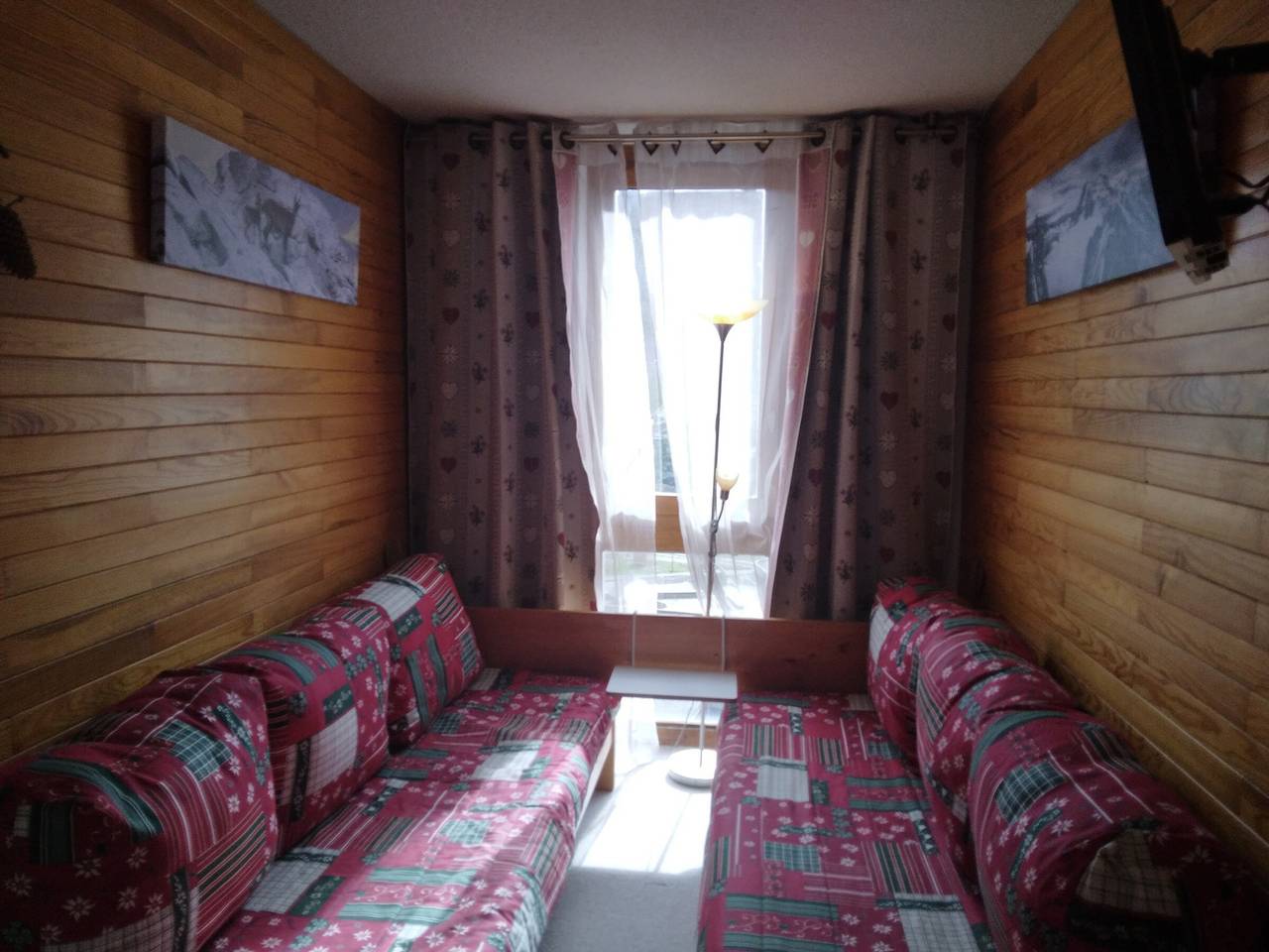Estudio entero, Estudio funcional cerca de pistas, parking incluido, se admiten mascotas in La Plagne, La Plagne-Tarentaise