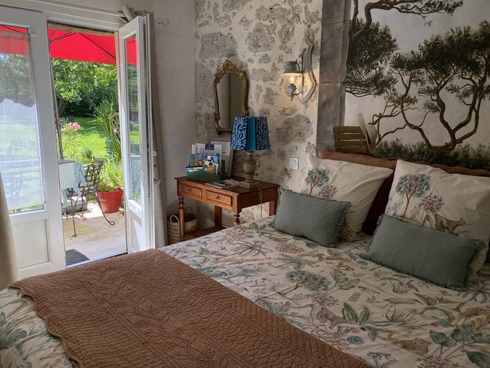 Cottage pour 2 personnes, avec jardin à La Romieu