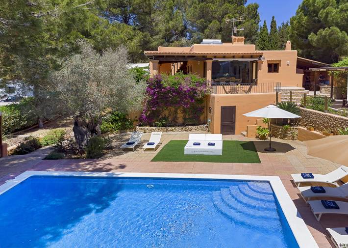 Casa de vacaciones para 12 personas, con Balcón en Sant Antoni de Portmany