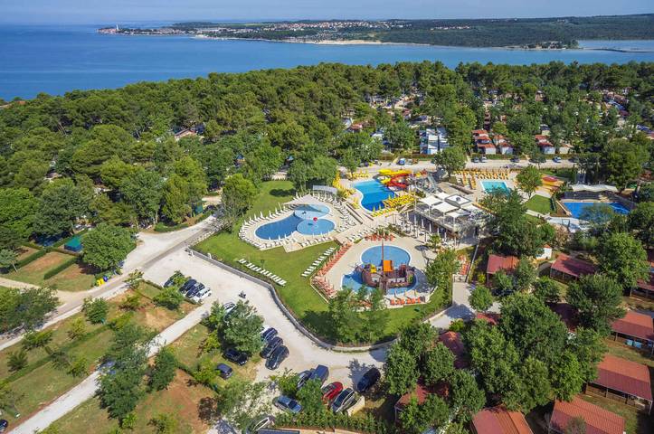 Camping für 7 Personen, mit Garten in Lanterna