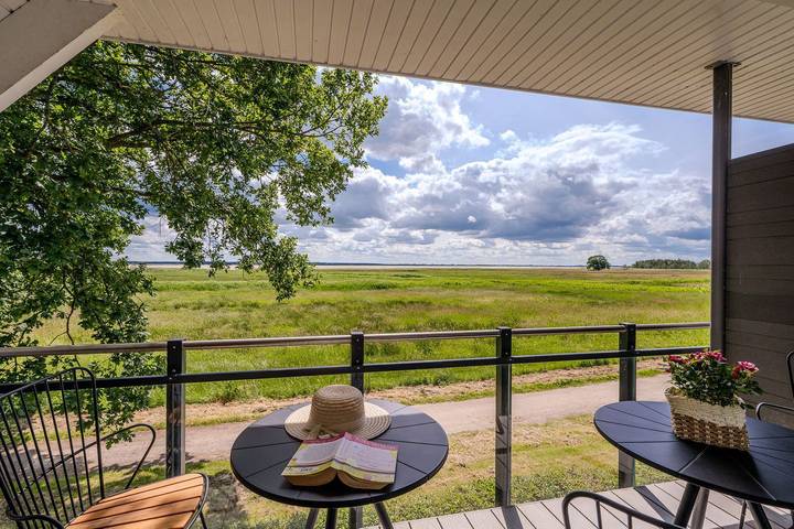 Ferienwohnung für 4 Personen, mit Sauna und Balkon in Born a. Darß