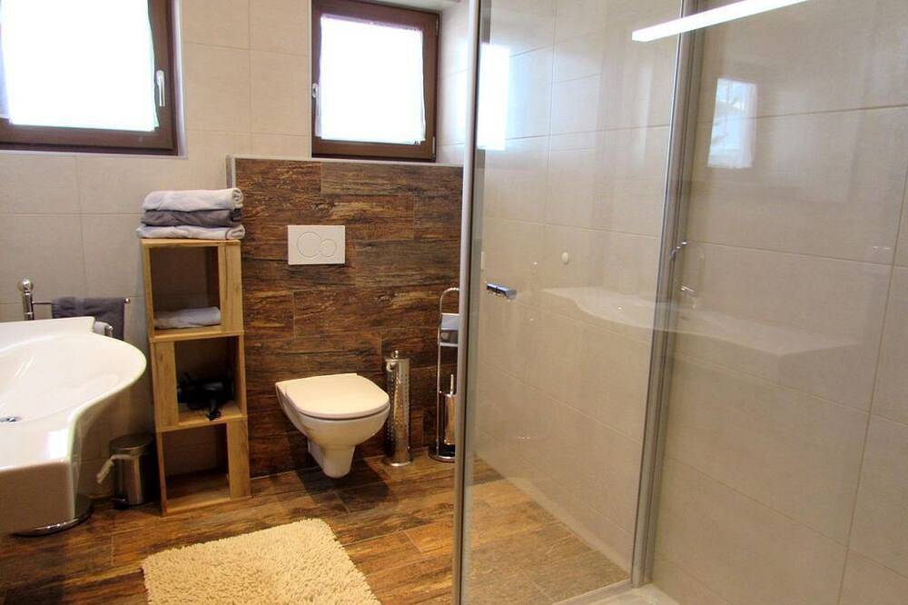 App. Heublume/1 Schlafraum/Dusche, Wc - Studlerhof Hörtnagl in Stubaier Alpen, Oberperfuss