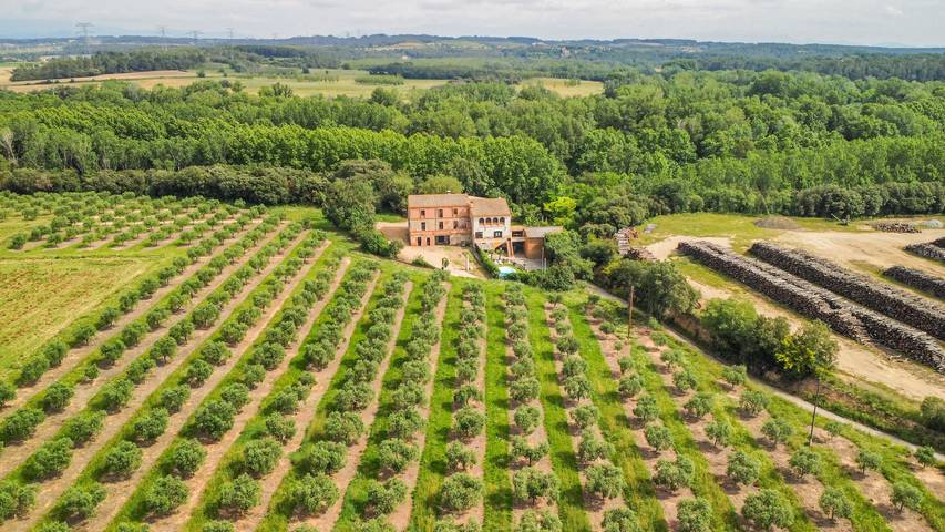 Casa rural para 15 personas, con Balcón además de Terraza y Jardín en Vilaür