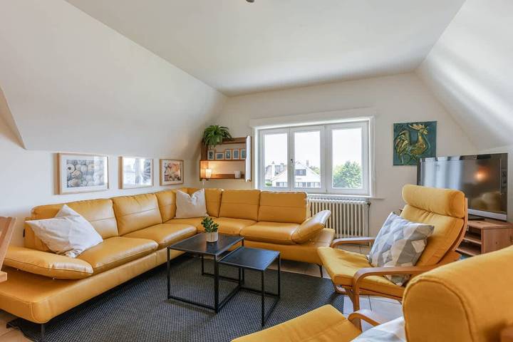 Ferienwohnung für 5 Personen, mit Meerblick in De Haan