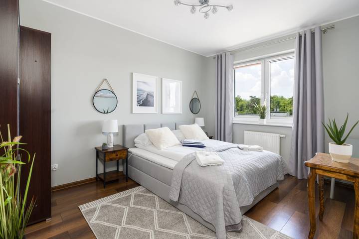 Gîte pour 4 personnes, avec balcon/terrasse, adapté aux familles à Poznań - 2
