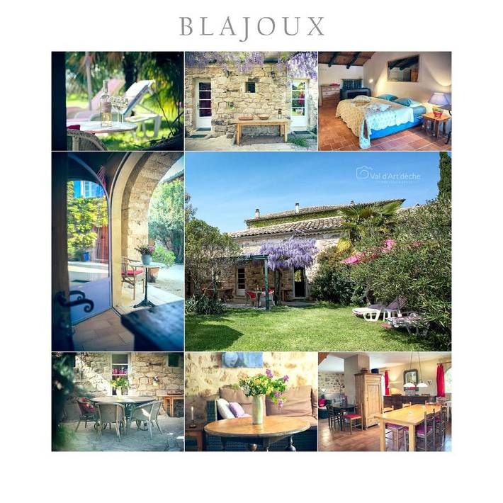 Maison d’hôte pour 2 personnes, avec jacuzzi et jardin ainsi que piscine et sauna en Ardèche - 4