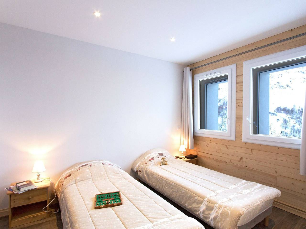 Wohnung in den Alpen mit Aussicht in Les Menuires, Saint-Martin-de-Belleville